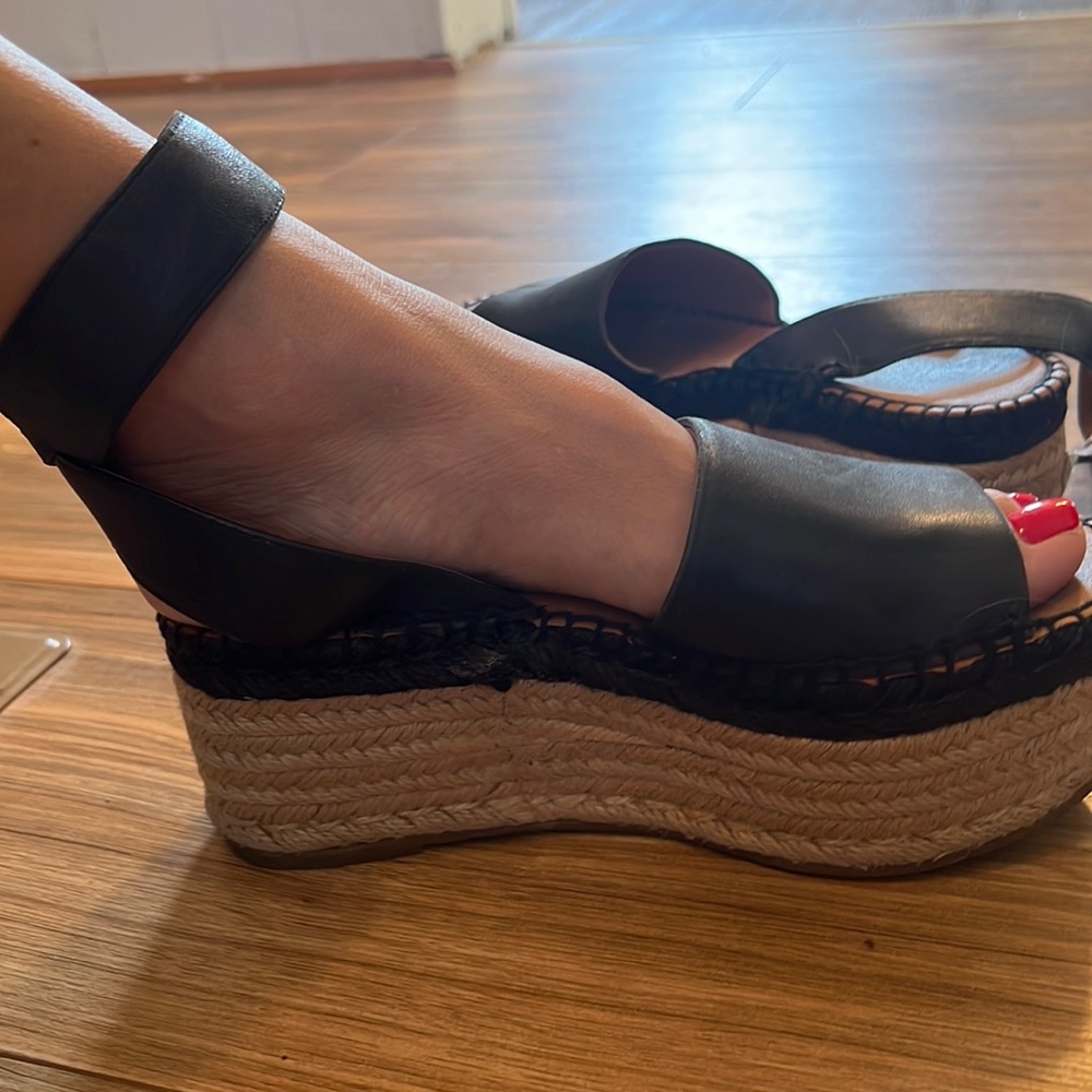 Black platforms sarto
